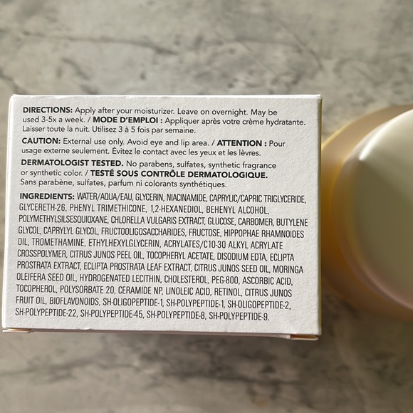 NWT Saturday Skin Yuzu Vitamin C sleep mask - Picture 5 of 6